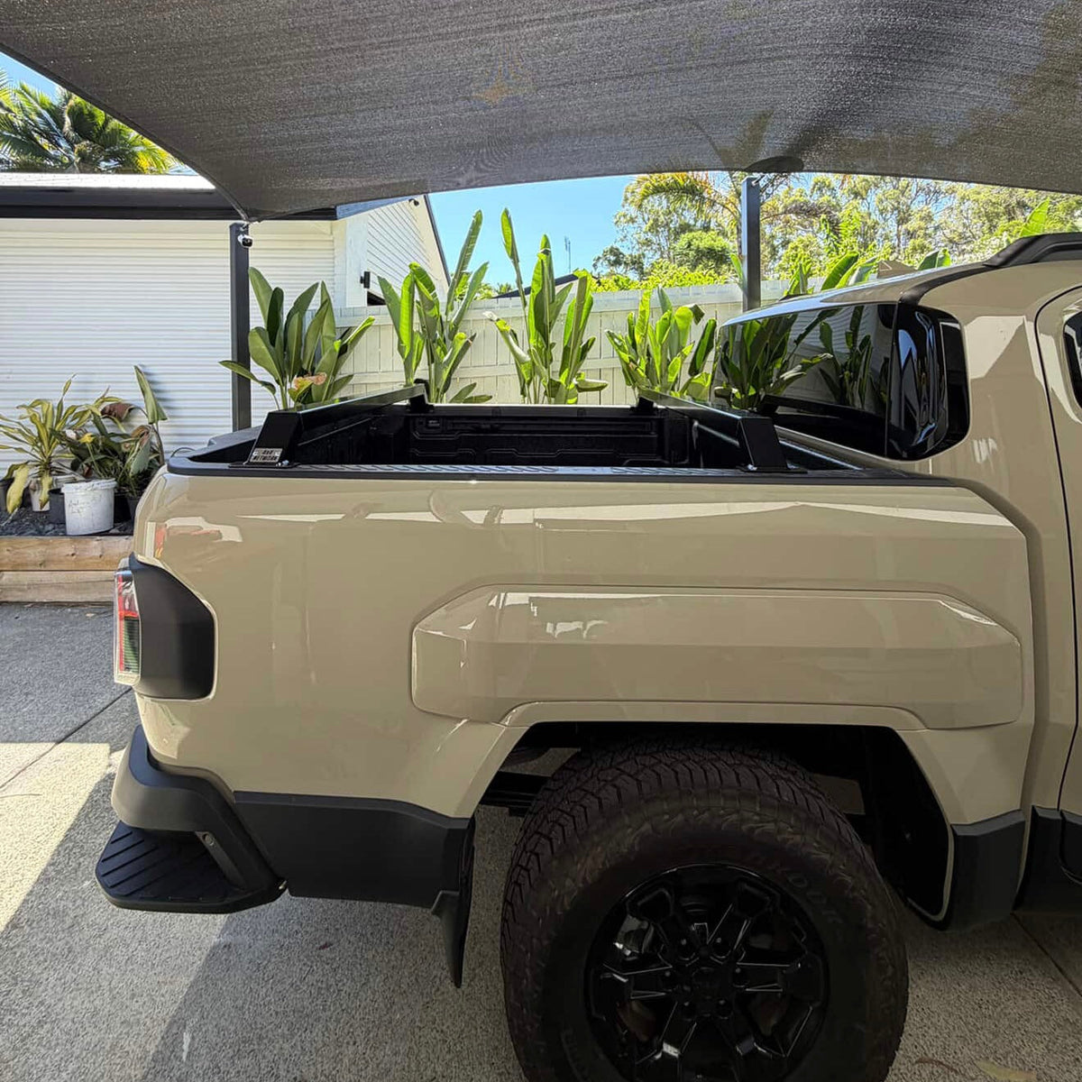 KIA Tasman Low Profile Aluminium Tub Racks (2025+)