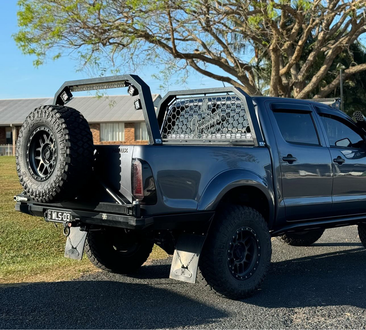 SR5 N70 Toyota Hilux Aluminium Tub Racks (2005-2015)