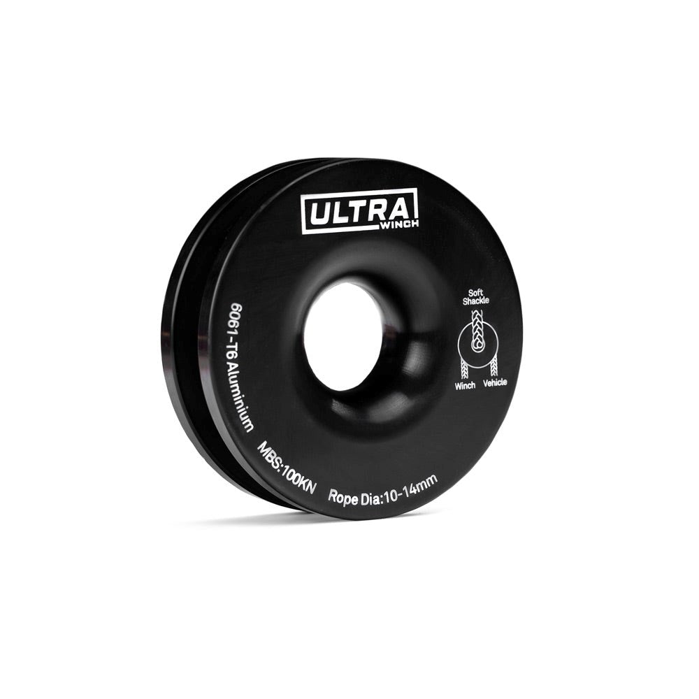 100mm Winch Snatch Ring - Recovery Pulley - Adrenaline 4X4