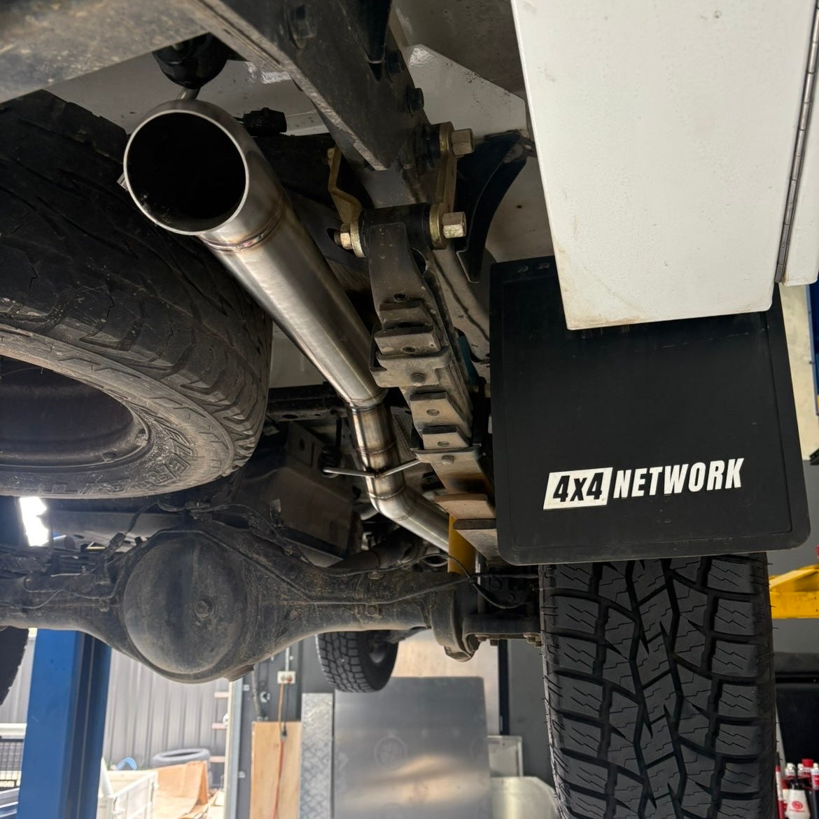 N80 Toyota Hilux (2015-2025) 3.5” Exhaust – 304 Stainless Steel