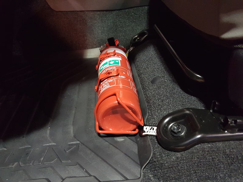 Toyota Hilux N80 (2016+) Fire Extinguisher Bracket - Adrenaline 4X4