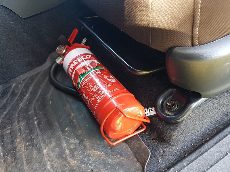 Toyota Hilux N80 (2016+) Fire Extinguisher Bracket - Adrenaline 4X4