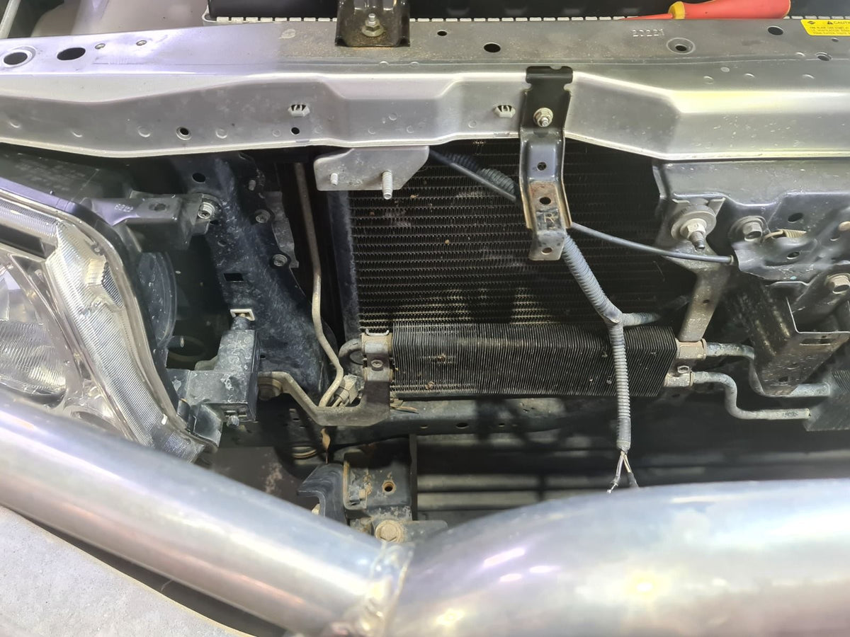 NISSAN PATROL GU ZD30 CRD & DI TRANSMISSION COOLER KIT - Adrenaline 4X4