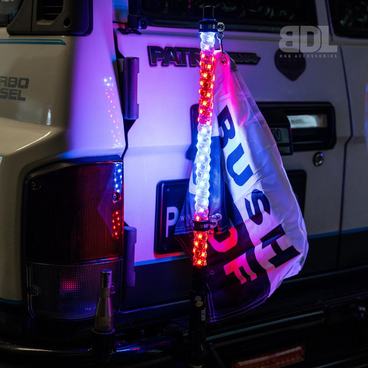 2ft LED Whip Lights