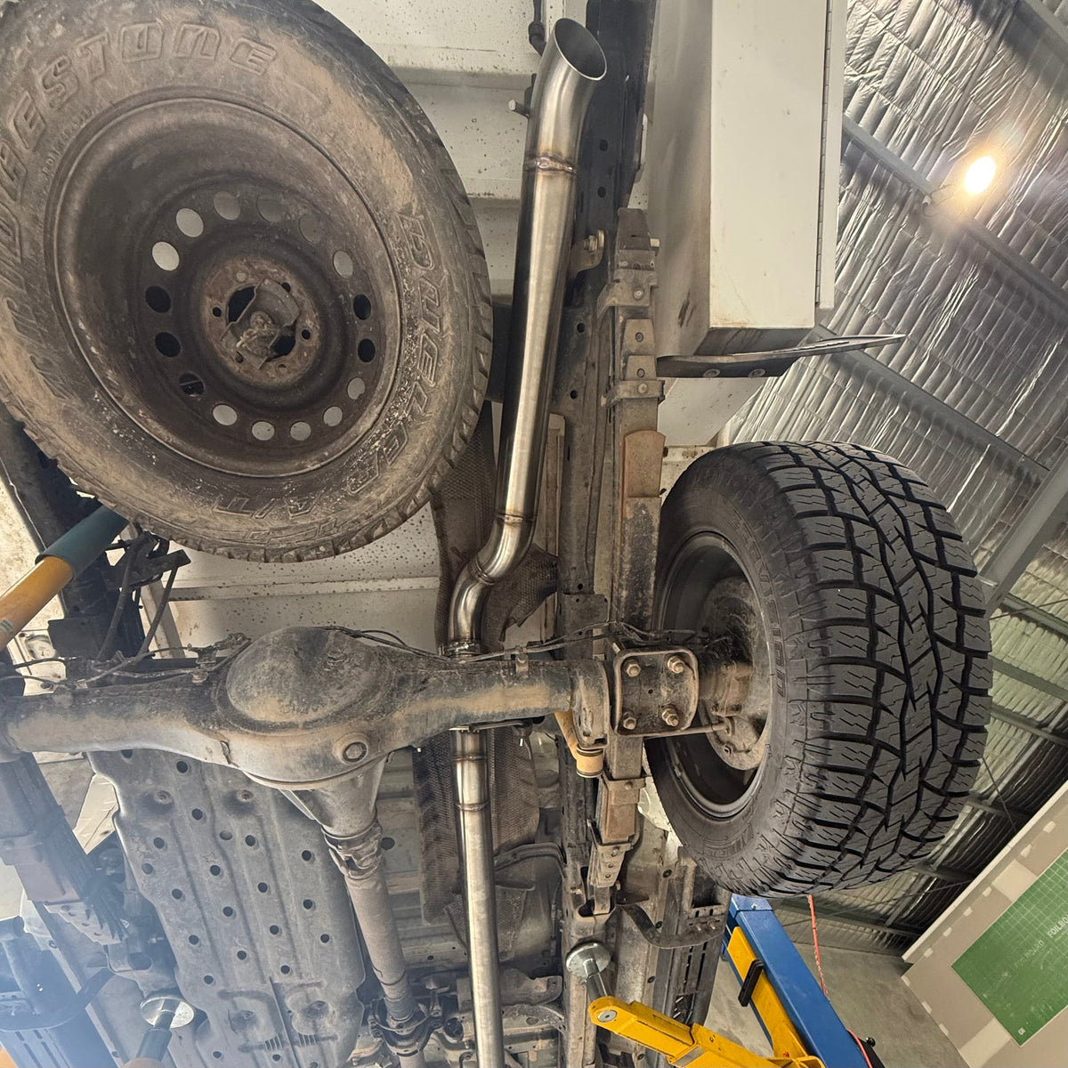 N80 Toyota Hilux (2015-2025) 3.5” Exhaust – 304 Stainless Steel