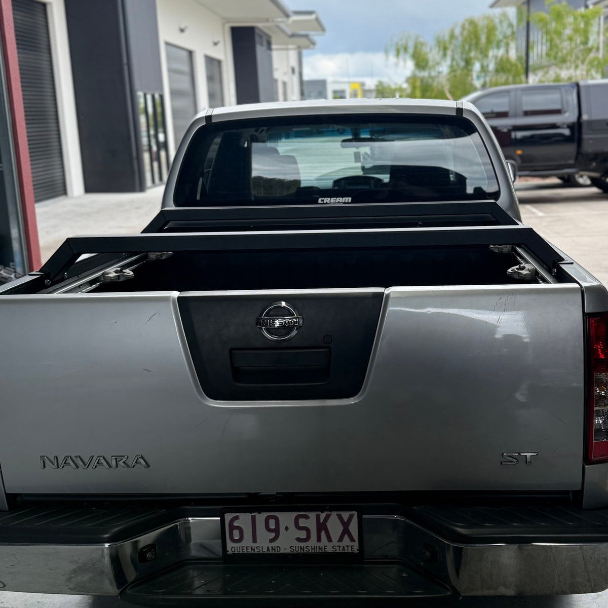 Nissan Navara D40 Low Profile Aluminium Tub Racks (2008-2015)
