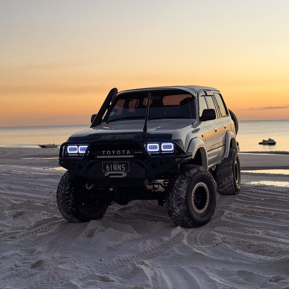 4X6" LED Colour Chasing Headlights