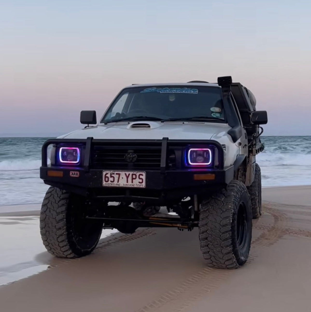 5X7" LED Colour Chasing Headlights