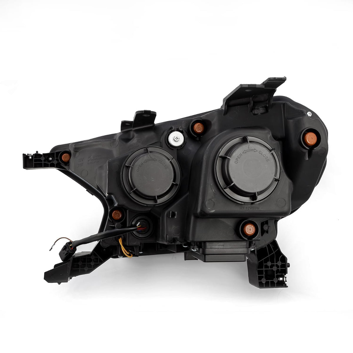 15-21 Ranger and Everest - LUXX Chrome-Black LED headlights