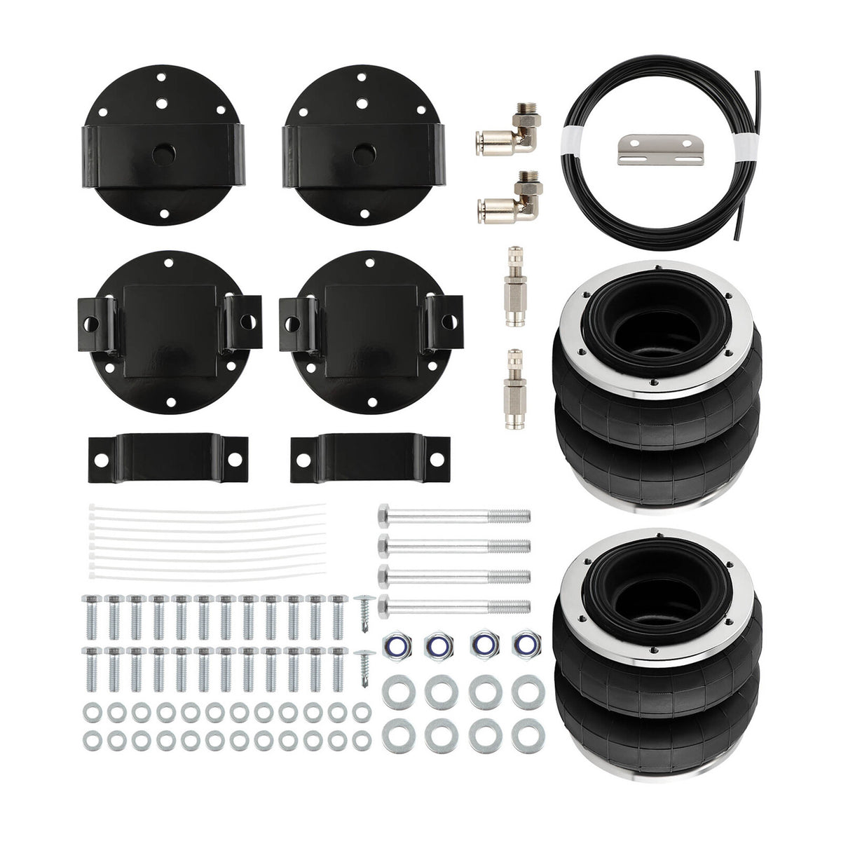 ATI AIRBAG SUSPENSION LOAD ASSIST KIT - 0-2" - TOYOTA HILUX 2005-2015 - Adrenaline 4X4