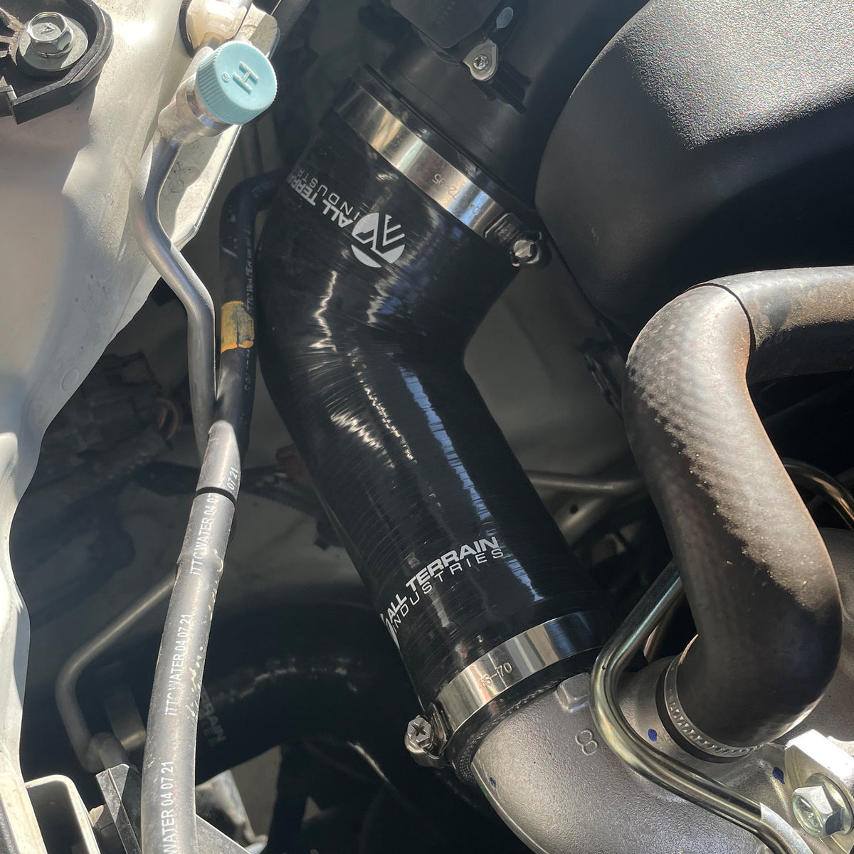 ATI SILICONE INTAKE HOSE - MITSUBISHI MQ MR TRITON QE QF PAJERO SPORT 2.4L 2015+ - Adrenaline 4X4