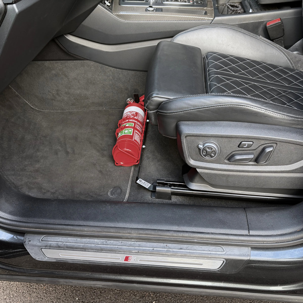 Audi Q5 Fire Extinguisher Bracket - Adrenaline 4X4