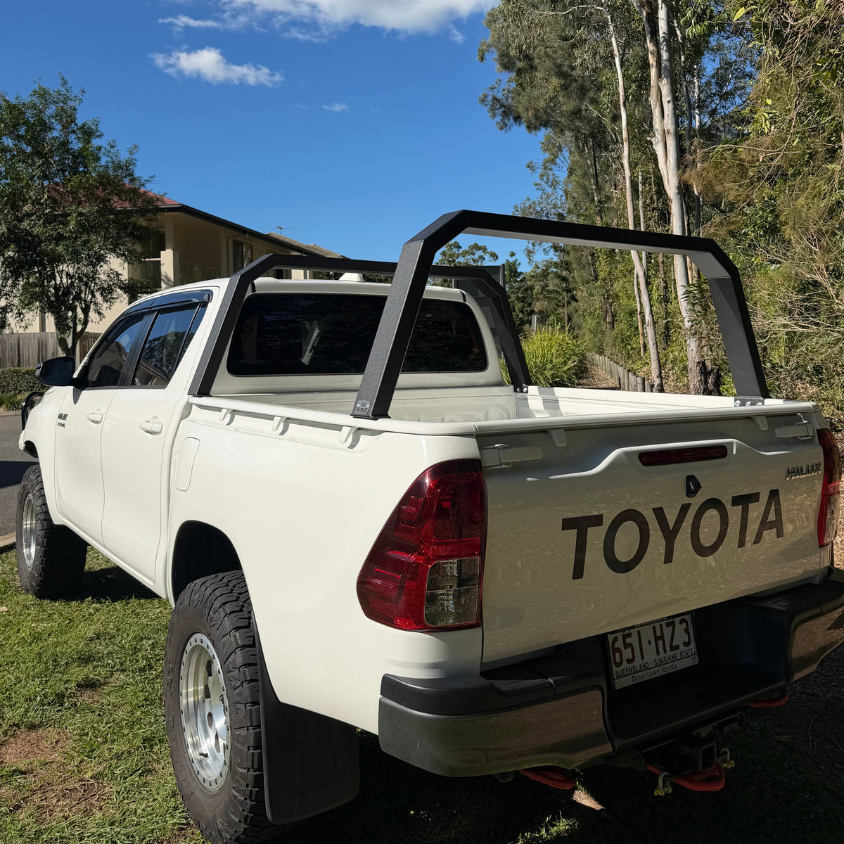 SR N80 Toyota Hilux Aluminium Tub Racks (2015+)