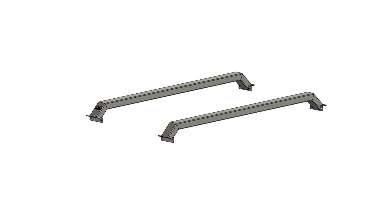 RC Holden Colorado Low Profile Aluminium Tub Racks (2008–2012)