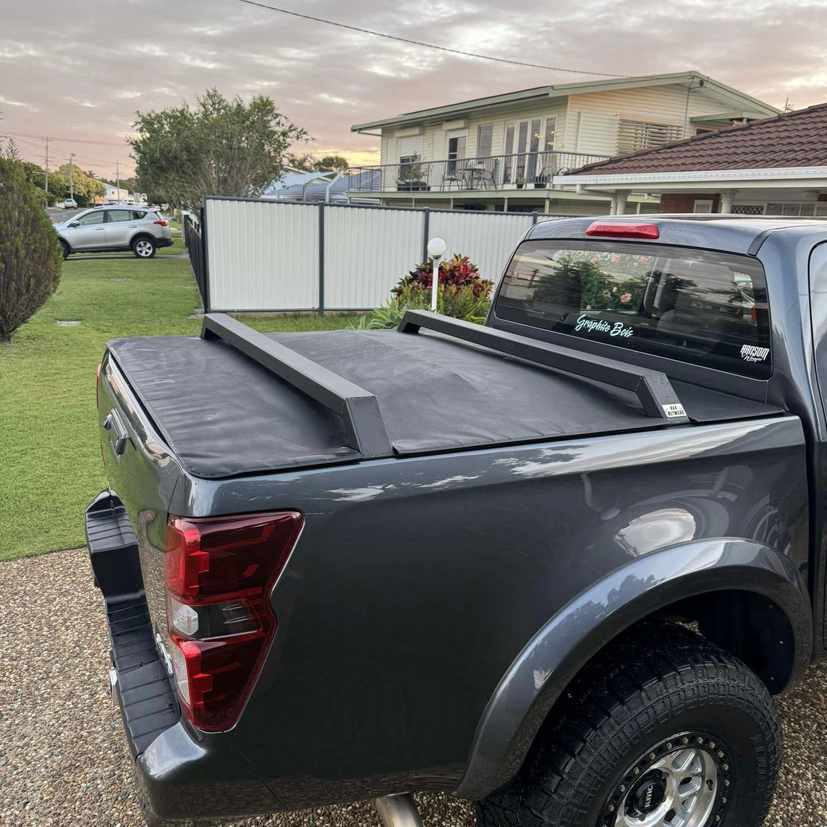 4JJ3 Isuzu DMAX/BT50 Low Profile Aluminium Tub Racks (2020+)