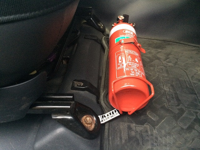 Toyota FJ Cruiser Fire Extinguisher Bracket - Adrenaline 4X4