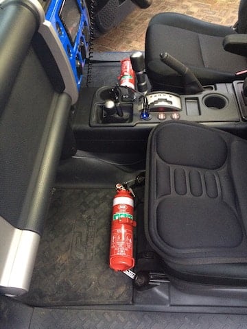 Toyota FJ Cruiser Fire Extinguisher Bracket - Adrenaline 4X4