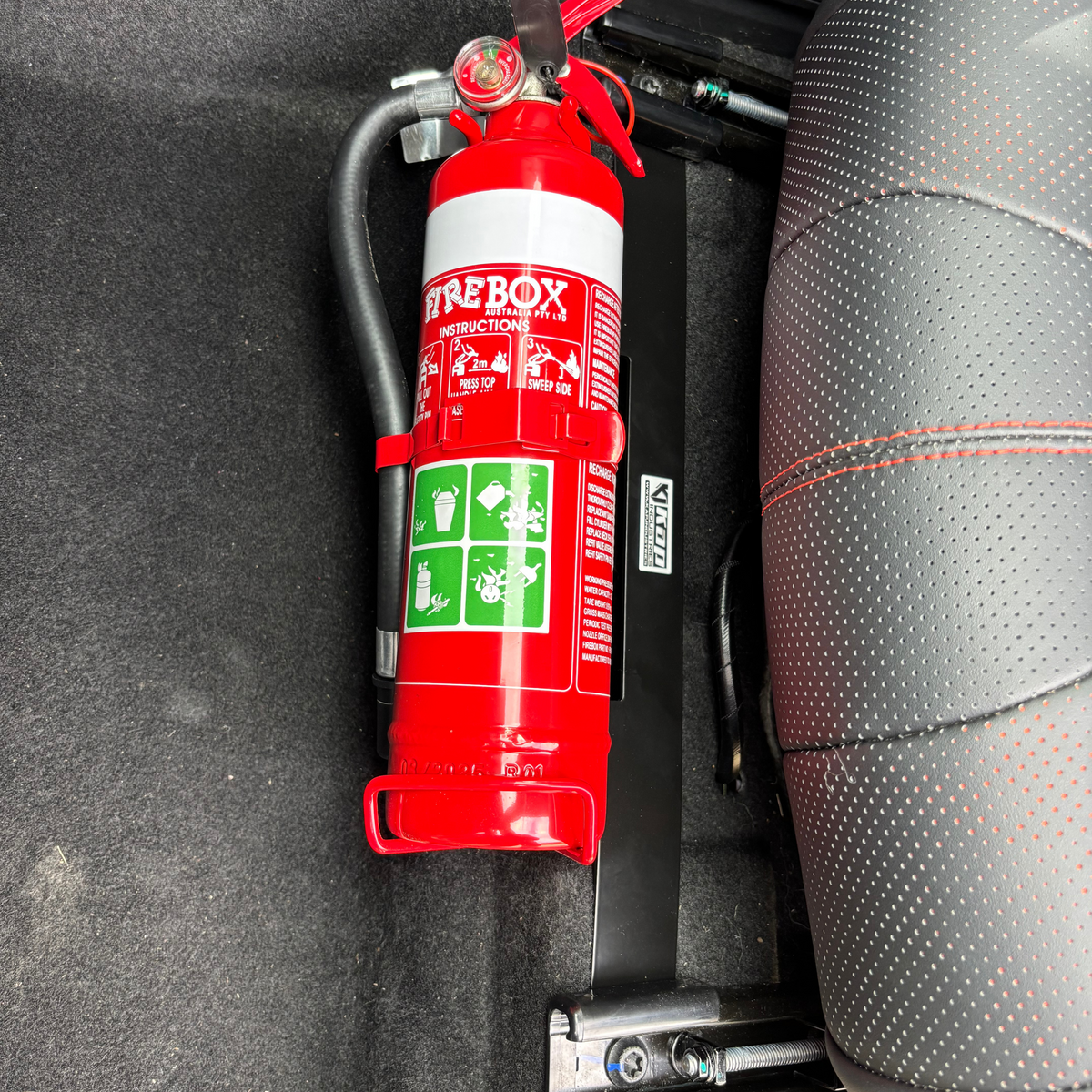 BYD Shark Fire Extinguisher Bracket - Adrenaline 4X4
