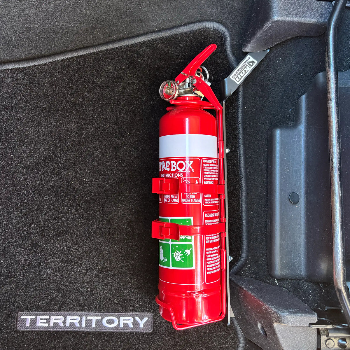 Ford Territory Fire Extinguisher Bracket - Adrenaline 4X4
