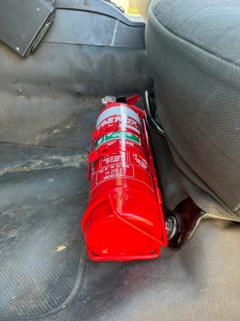 Holden Colorado RC Fire Extinguisher Bracket - Adrenaline 4X4