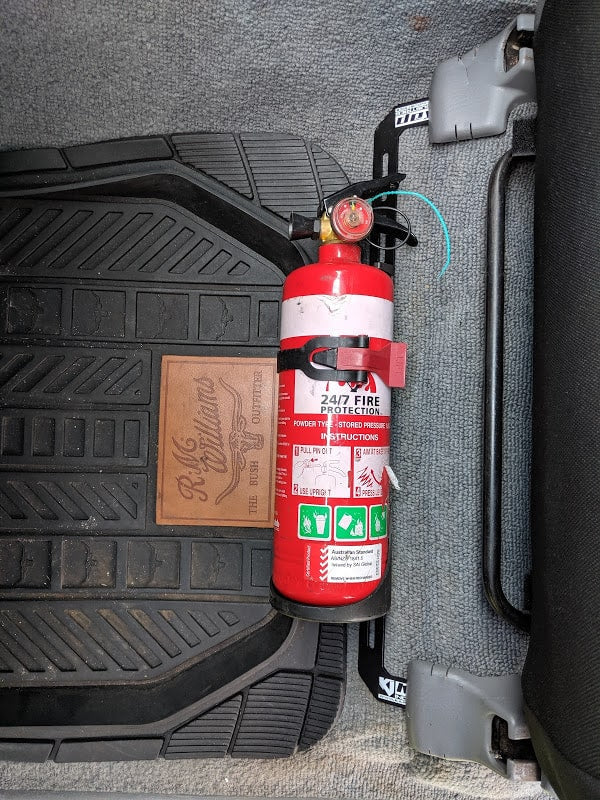 Lexus LX 470 Fire Extinguisher Bracket - Adrenaline 4X4