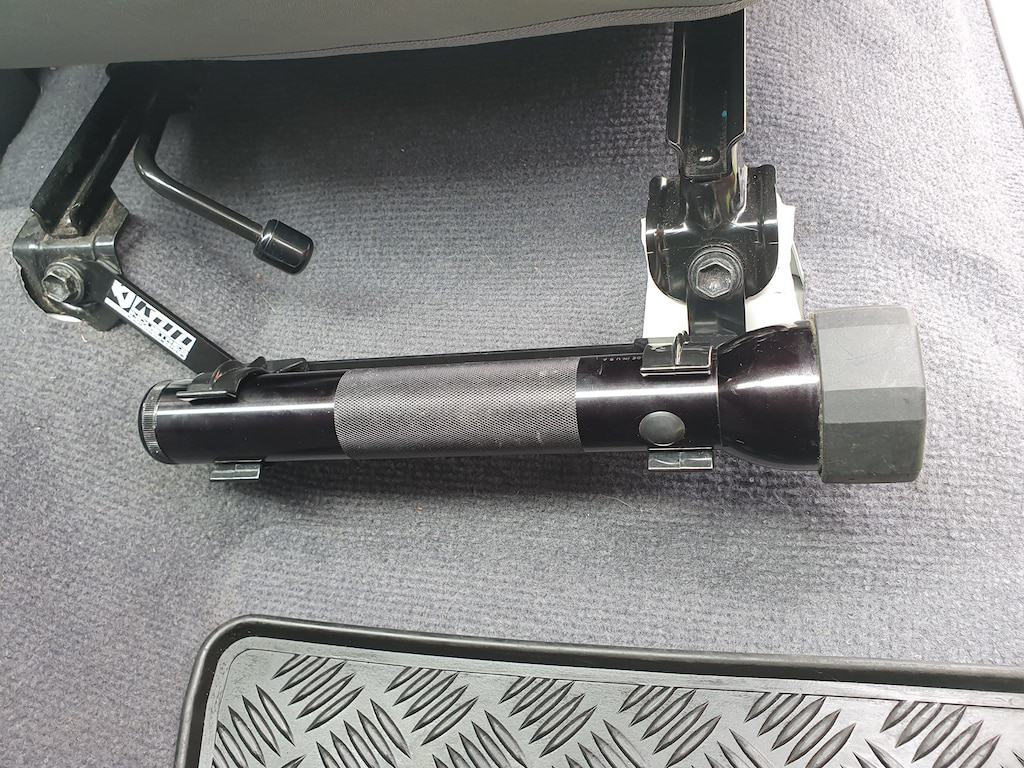 Toyota Landcruiser 79 Dual Cab (2017+) Fire Extinguisher Bracket - Adrenaline 4X4