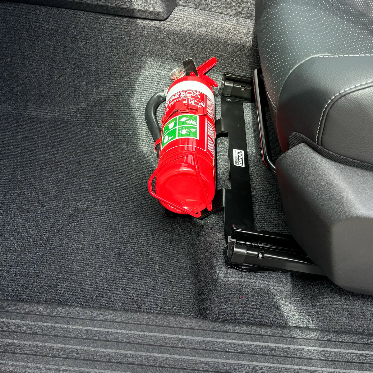Mitsubishi Triton MV 2024+ Fire Extinguisher Bracket - Adrenaline 4X4