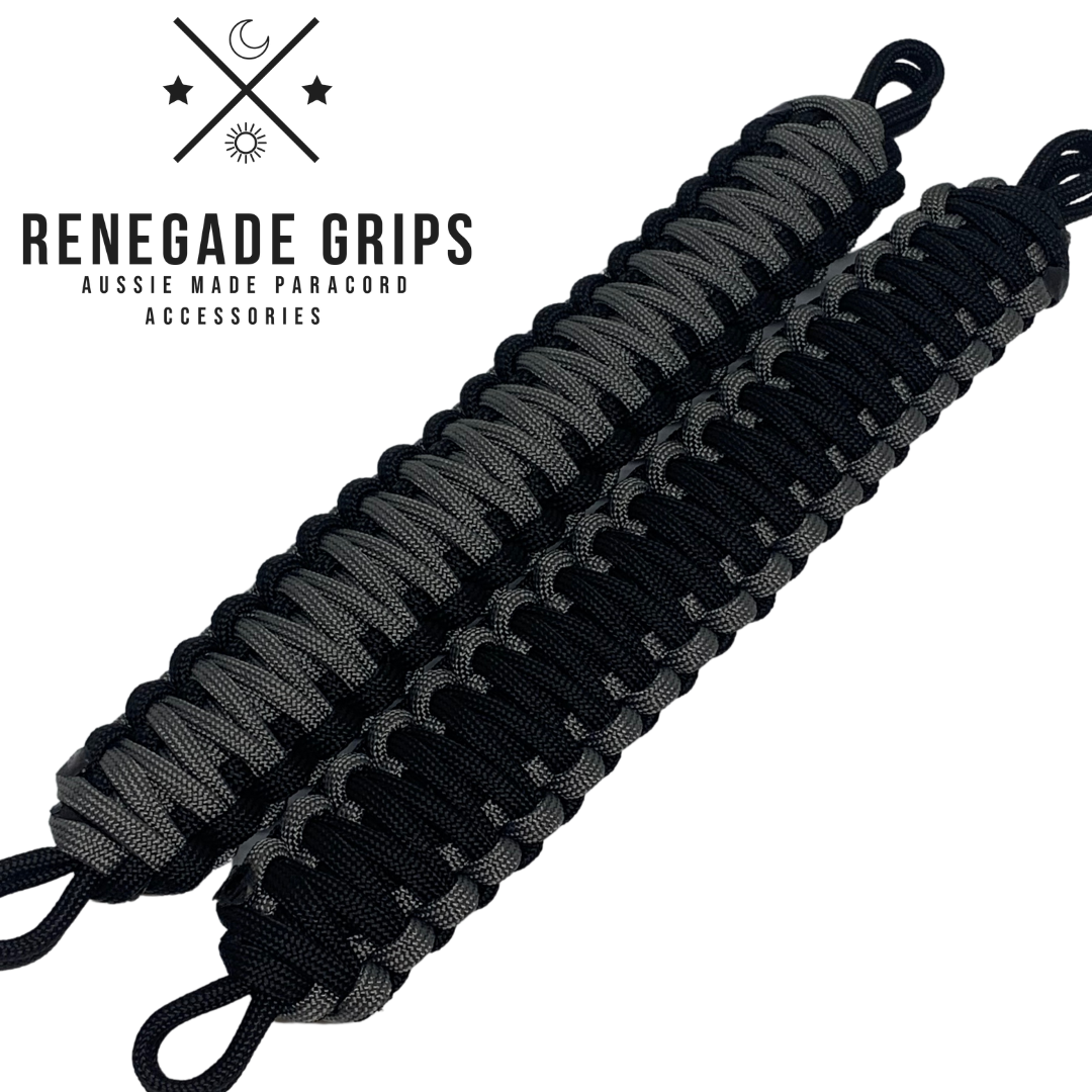 Maverick paracord vehicle grips
