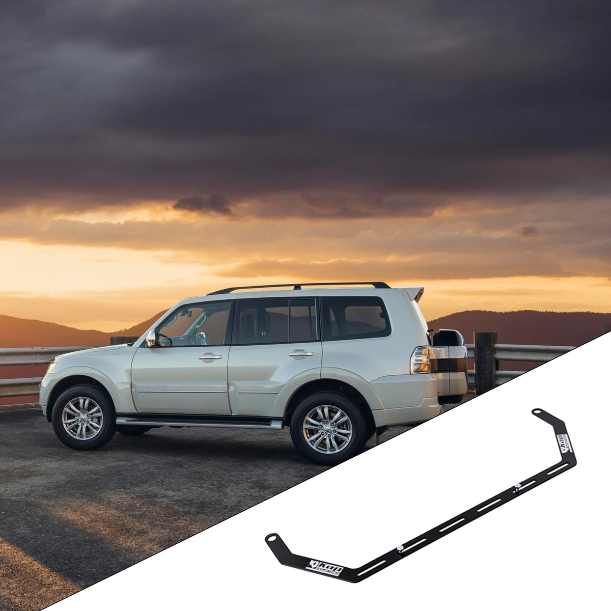 Mitsubishi Pajero (1999-2021) Fire Extinguisher Bracket - Adrenaline 4X4