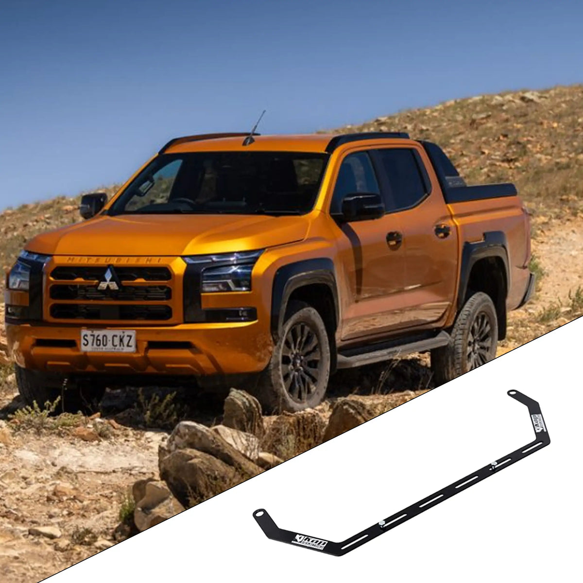 Mitsubishi Triton MV 2024+ Fire Extinguisher Bracket - Adrenaline 4X4