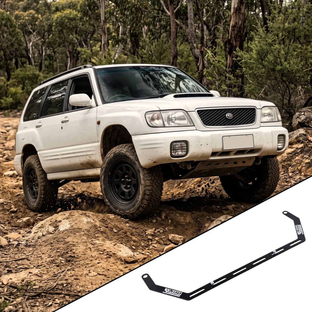 Subaru Forester SF Fire Extinguisher Bracket - Adrenaline 4X4