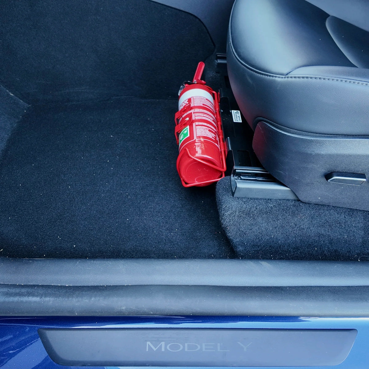 Tesla Model Y Fire Extinguisher Bracket - Adrenaline 4X4