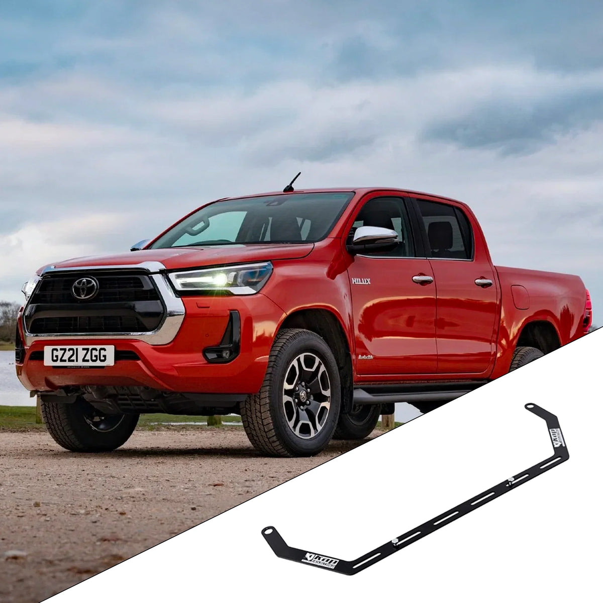 Toyota Hilux N80 (2016+) Fire Extinguisher Bracket - Adrenaline 4X4