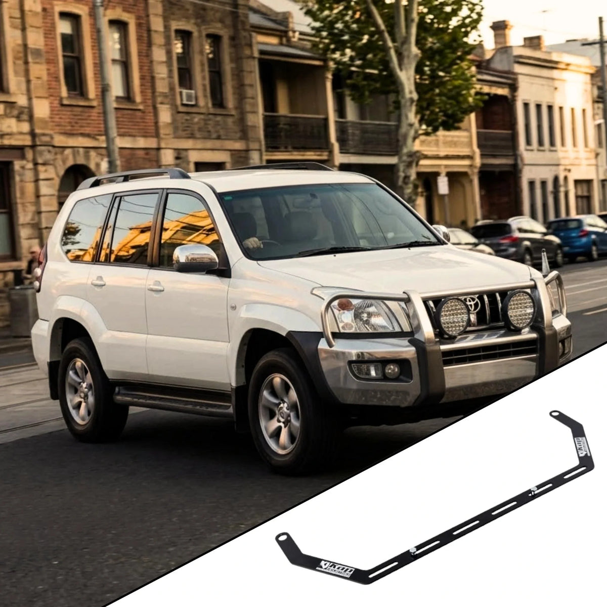 Toyota Landcruiser Prado 120 Series Fire Extinguisher Bracket - Adrenaline 4X4