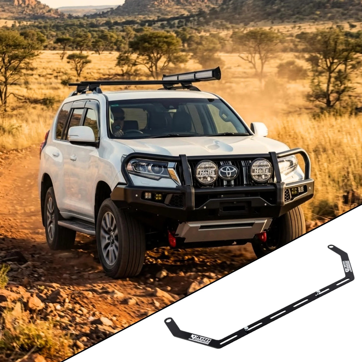 Toyota Landcruiser Prado 150 Series Fire Extinguisher Bracket - Adrenaline 4X4