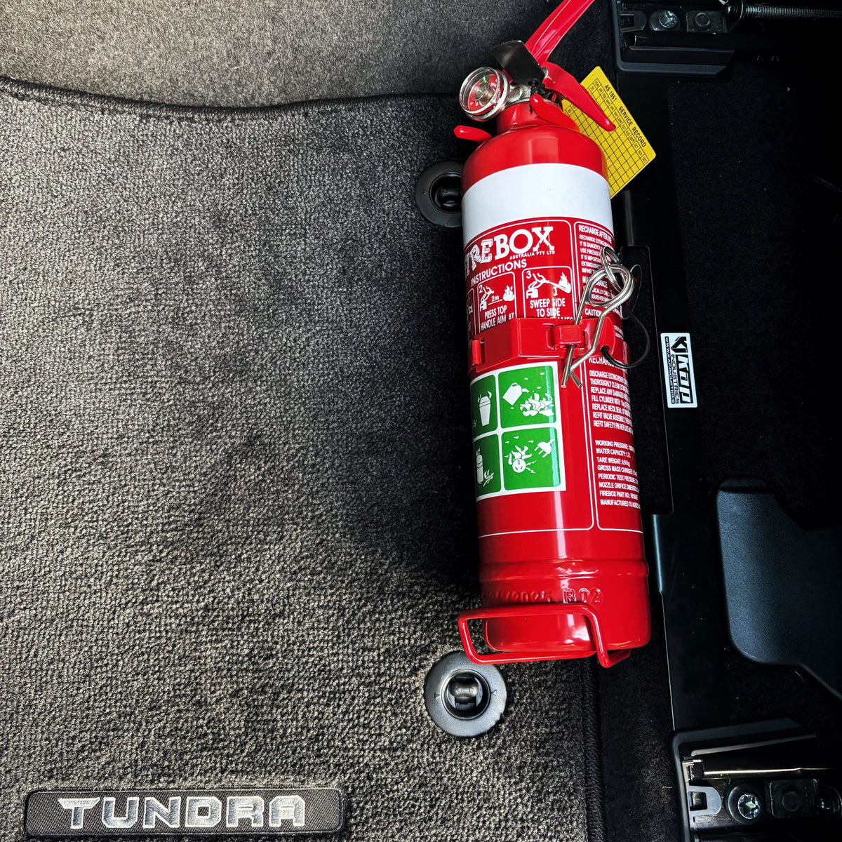 Toyota Tundra 2021+ Fire Extinguisher Bracket - Adrenaline 4X4