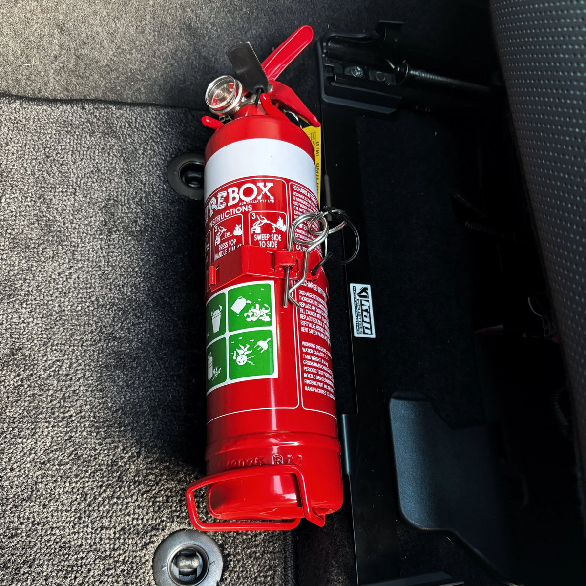 Toyota Tundra 2021+ Fire Extinguisher Bracket - Adrenaline 4X4
