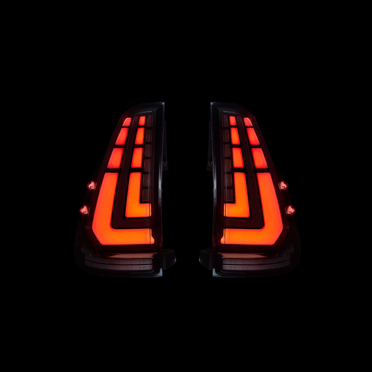 Blacked Out Toyota 120 Prado Tail Lights 2003-2009