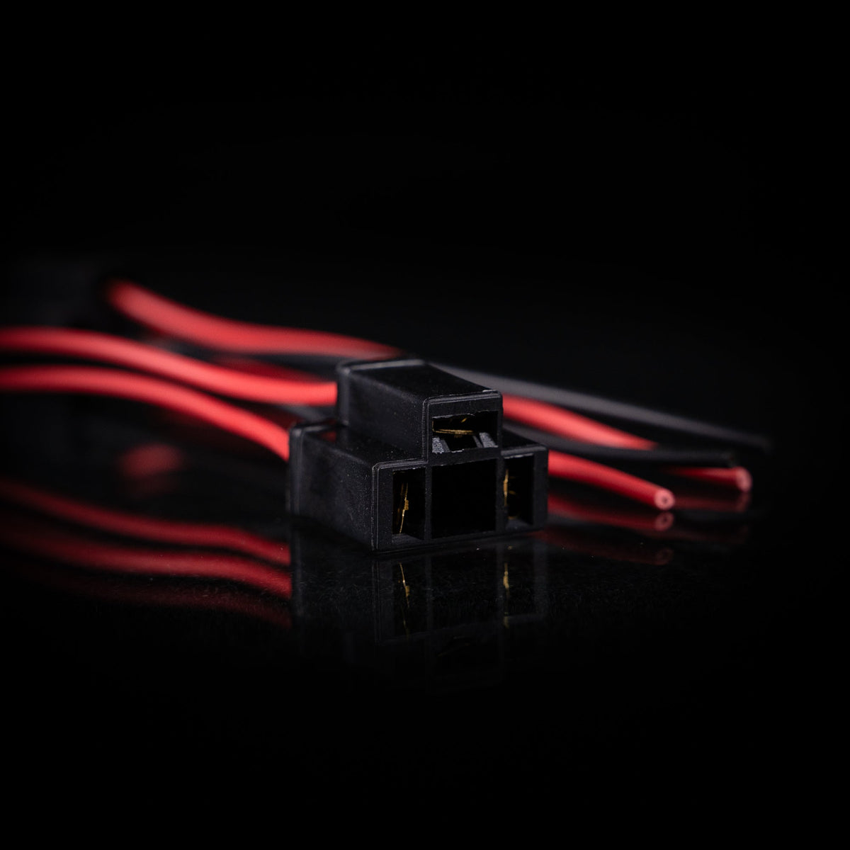H4 Female Plug Lead Pair