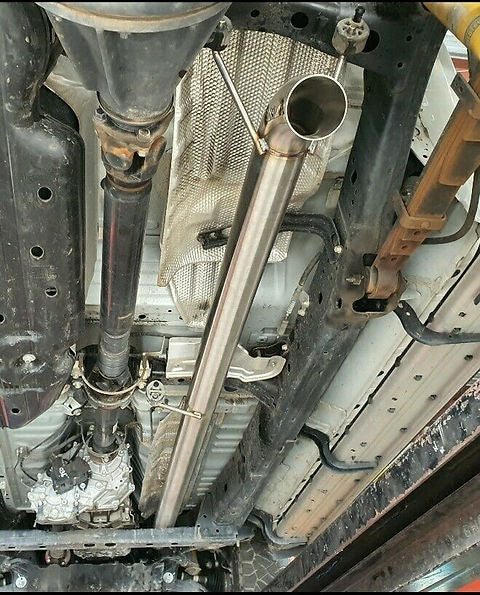 N80 Toyota Hilux (2015-2025) 3.5” Exhaust – 304 Stainless Steel