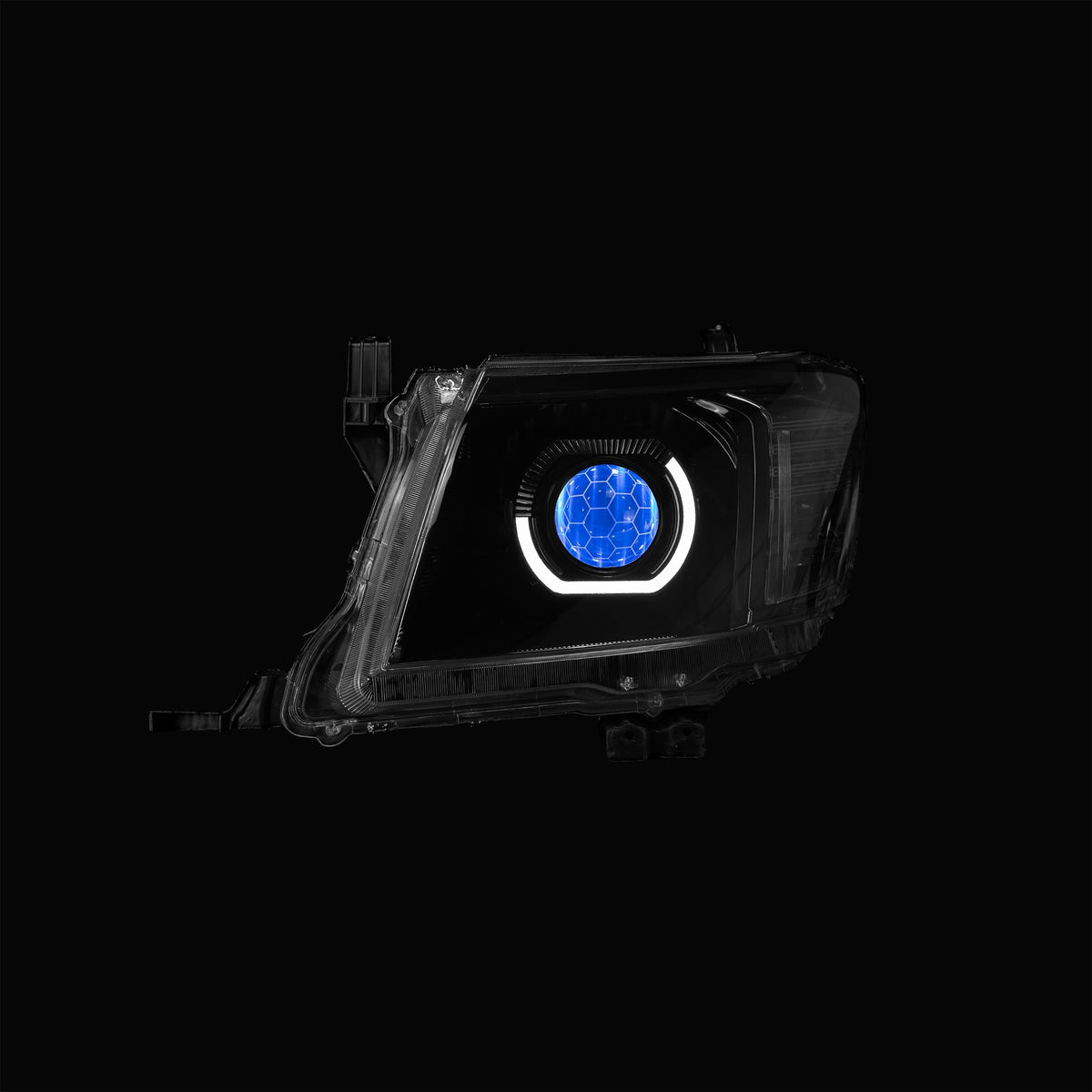LED 'Angry Eye' Headlights to suit Toyota Hilux N70