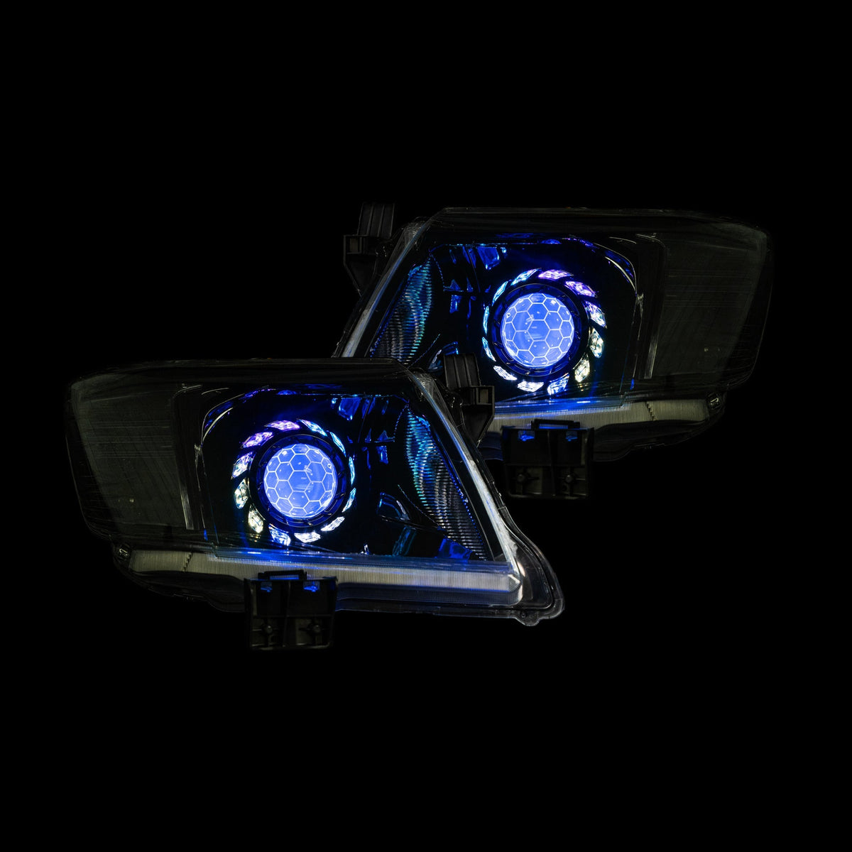 LED 'Turbine' Headlights to suit Toyota Hilux N70