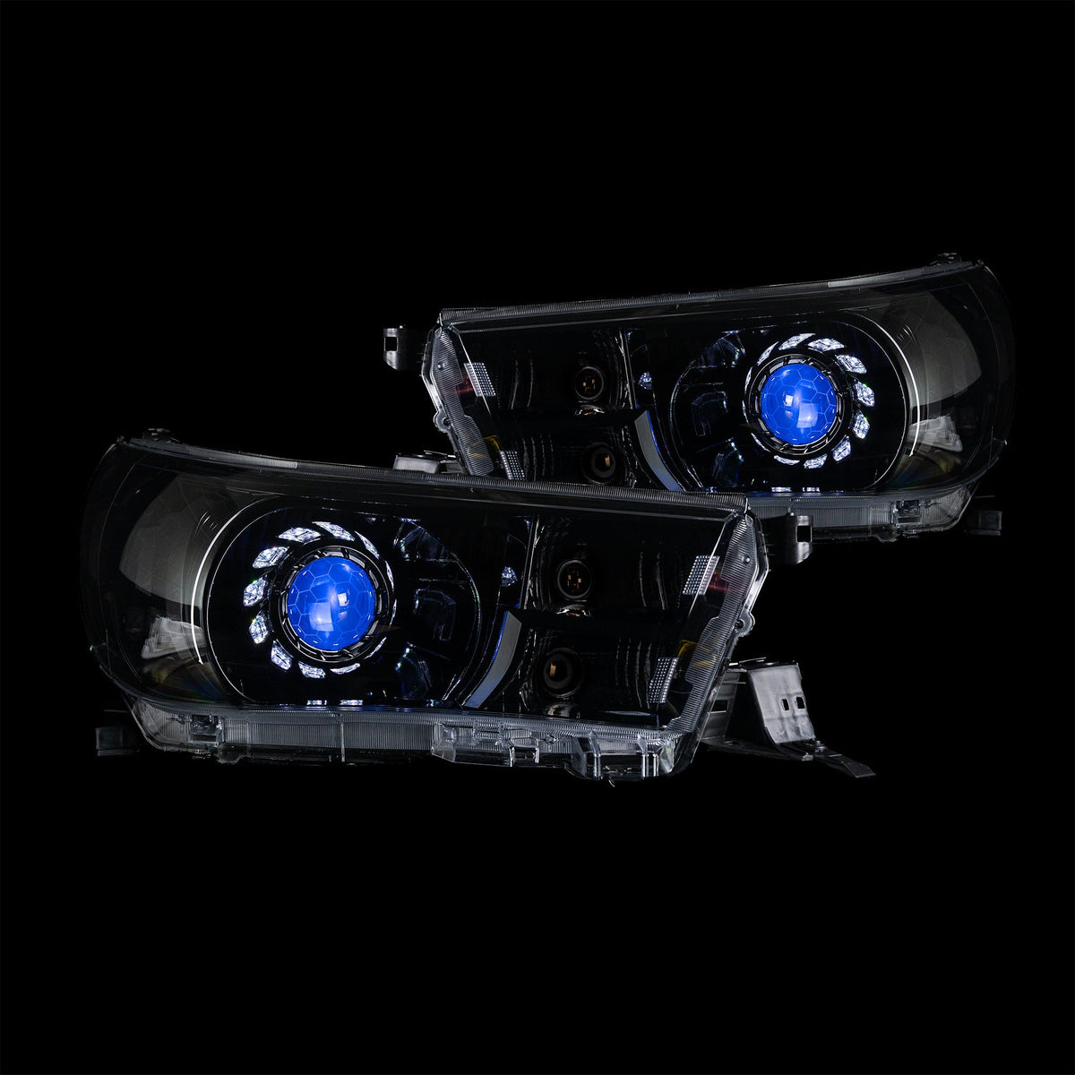 LED 'Turbine' Headlights to suit Toyota Hilux N80