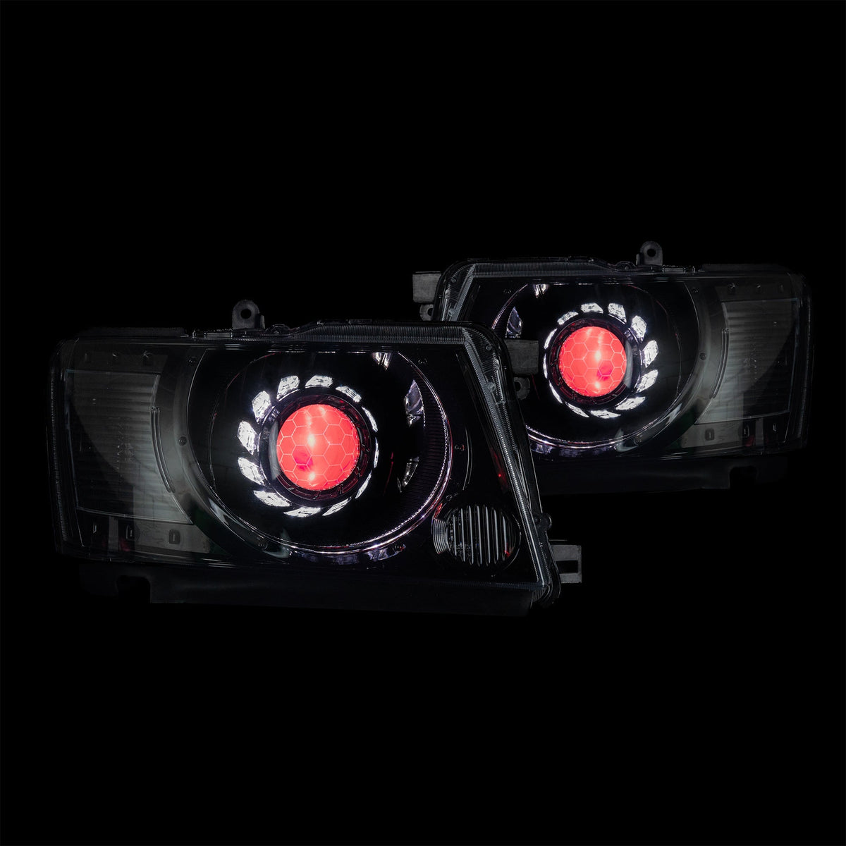 Nissan Patrol Y61 S4 LED 'Turbine' Headlights