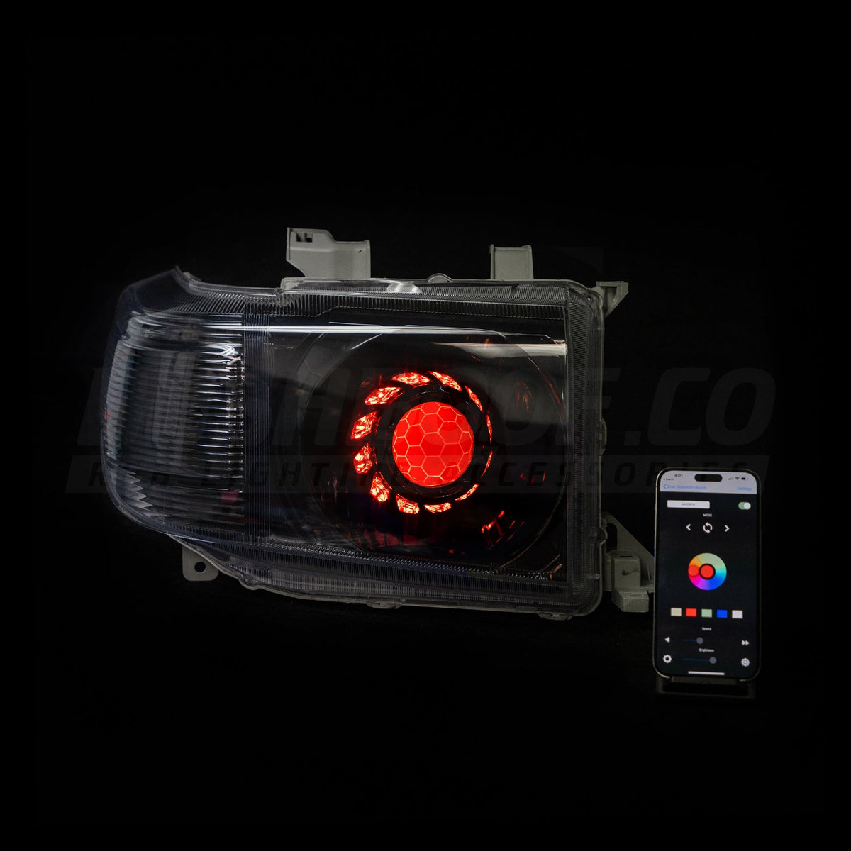 LED 'Turbine' Headlights to suit 2007-2023 Toyota 70 Series