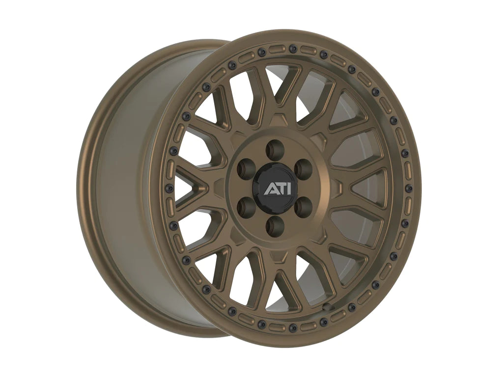 AT-01 17X8.5 HYBRID BEADLOCK WHEEL - BRONZE (6X114.3) - Adrenaline 4X4