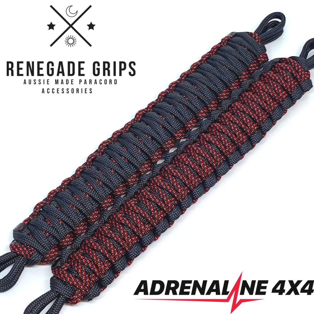 "ADRENALINE4X4" Paracord Vehicle Grips - Adrenaline 4X4