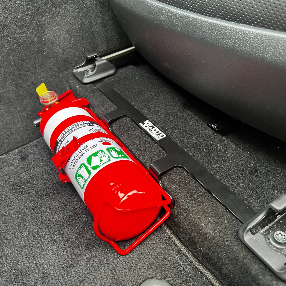TOYOTA LANDCRUISER 300 SERIES FIRE EXTINGUISHER BRACKET - Adrenaline 4X4