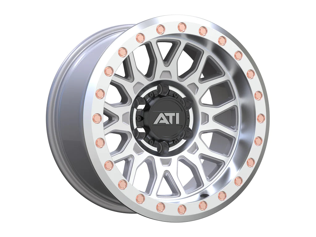 AT-01 17X8.5 HYBRID BEADLOCK WHEEL - MACHINED (6X139.7) - Adrenaline 4X4