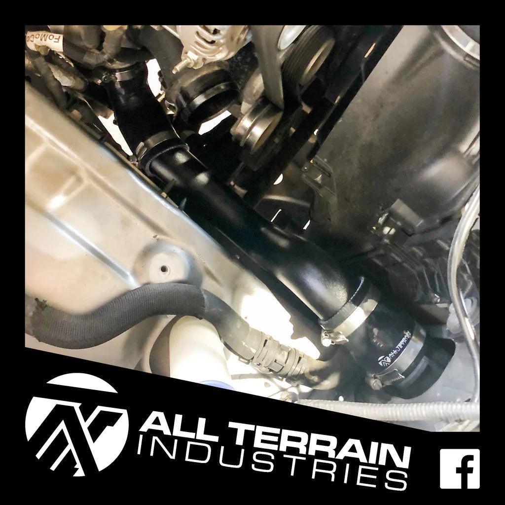 ATI INTERCOOLER HARD PIPE UPGRADE - BLACK - FORD RANGER/MAZDA BT50 3.2L 2011-2022 - Adrenaline 4X4